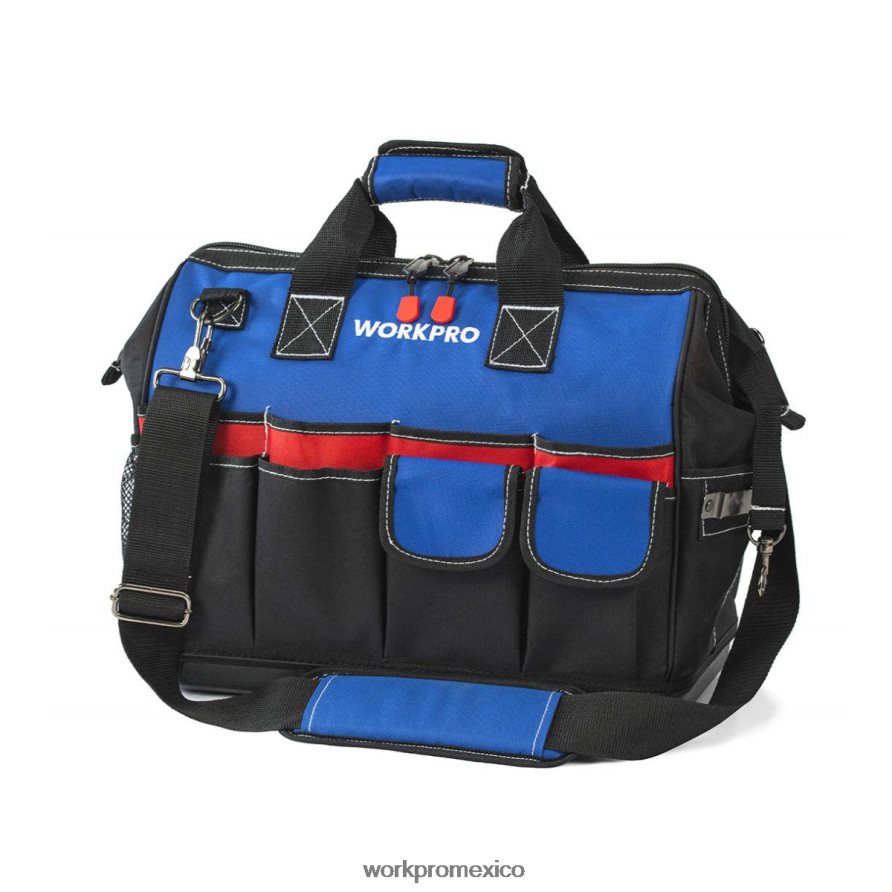 WORKPRO Bolsa de herramientas con ranura superior cerrada y amplia con base impermeable y correas ajustables para los hombros. moderno almacenamiento V82RH230 WORKPRO Bolsa de herramientas con ranura superior cerrada y amplia con base impermeable y correas ajustables para los hombros. moderno almacenamiento V82RH230