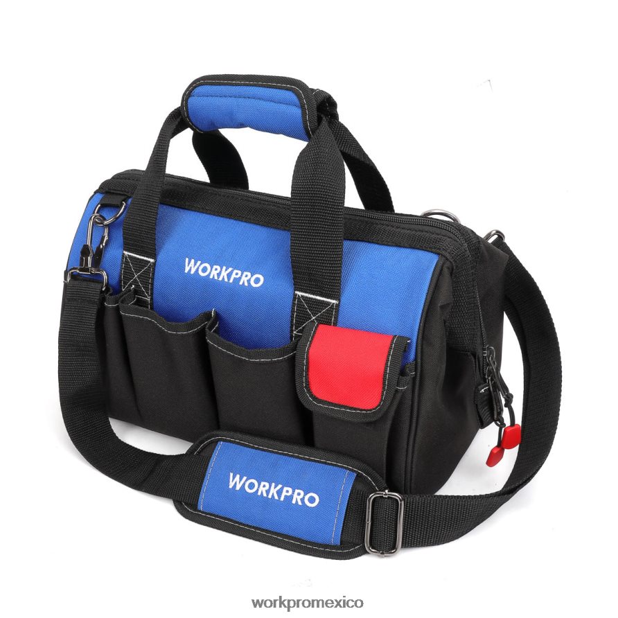 WORKPRO Bolsa de herramientas de 14 pulgadas, organizador de herramientas con múltiples bolsillos y correa para el hombro ajustable útil almacenamiento V82RH231 WORKPRO Bolsa de herramientas de 14 pulgadas, organizador de herramientas con múltiples bolsillos y correa para el hombro ajustable útil almacenamiento V82RH231