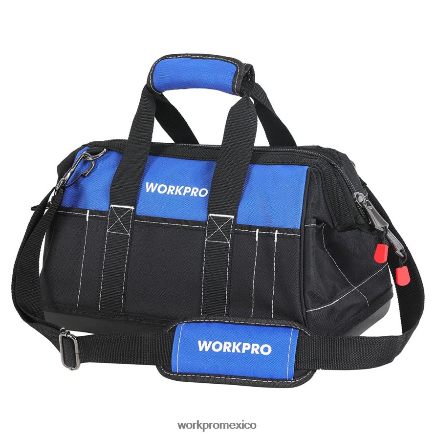 WORKPRO Bolsa de herramientas de boca ancha de 16 pulgadas con base moldeada a prueba de agua útil almacenamiento V82RH234 WORKPRO Bolsa de herramientas de boca ancha de 16 pulgadas con base moldeada a prueba de agua útil almacenamiento V82RH234