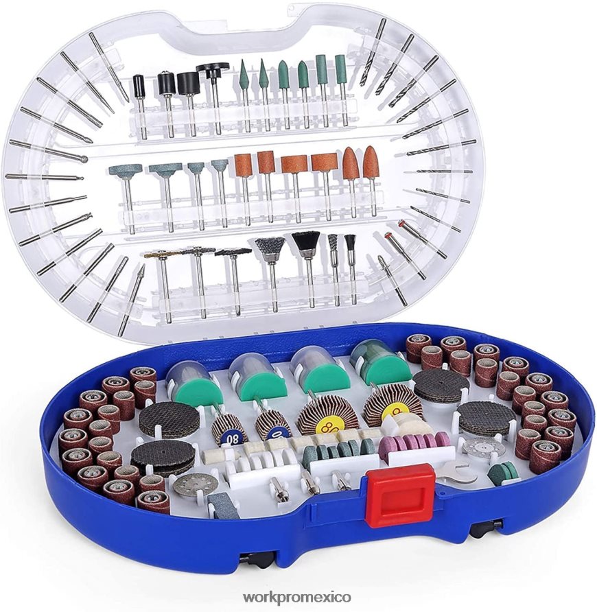 WORKPRO Kit de accesorios de herramientas rotativas de 276 Uds., corte, tallado y pulido, ajuste universal moderno herramienta V82RH2191 WORKPRO Kit de accesorios de herramientas rotativas de 276 Uds., corte, tallado y pulido, ajuste universal moderno herramienta V82RH2191