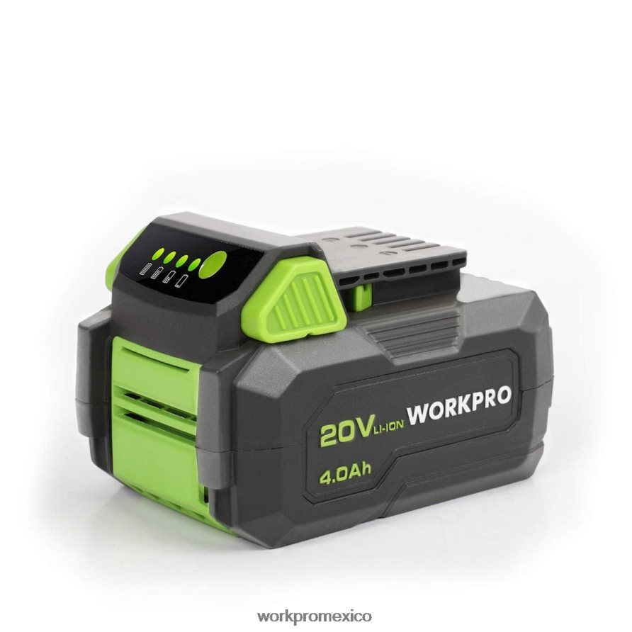 WORKPRO Paquete de baterías de iones de litio de 20v 4.0ah moderno herramienta V82RH2217 WORKPRO Paquete de baterías de iones de litio de 20v 4.0ah moderno herramienta V82RH2217