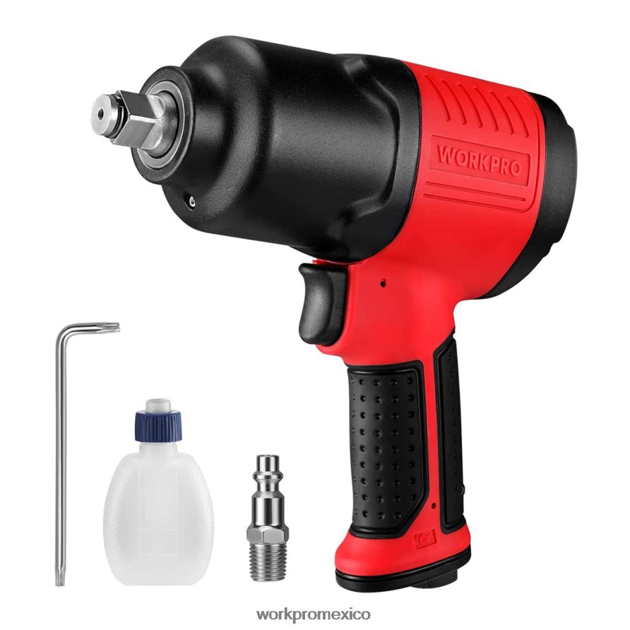 WORKPRO Llave de impacto neumática para cambio de neumáticos y reparación de automóviles útil herramienta V82RH2189 WORKPRO Llave de impacto neumática para cambio de neumáticos y reparación de automóviles útil herramienta V82RH2189