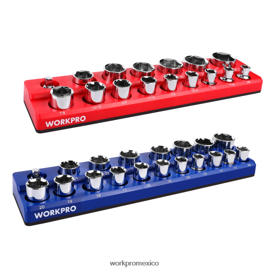 WORKPRO Juego de organizador de enchufes magnéticos. nuevo herramienta V82RH2131 WORKPRO Juego de organizador de enchufes magnéticos. nuevo herramienta V82RH2131