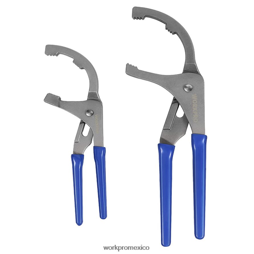 WORKPRO Juego de 2 llaves y alicates para filtro de aceite. útil herramienta V82RH276 WORKPRO Juego de 2 llaves y alicates para filtro de aceite. útil herramienta V82RH276
