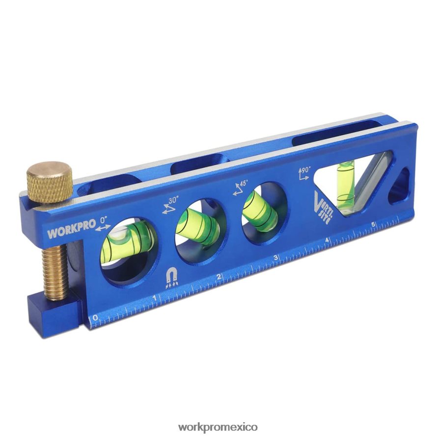 WORKPRO Nivel de torpedo de construcción de aleación de aluminio de 6-1/2 pulgadas. útil herramienta V82RH2110 WORKPRO Nivel de torpedo de construcción de aleación de aluminio de 6-1/2 pulgadas. útil herramienta V82RH2110