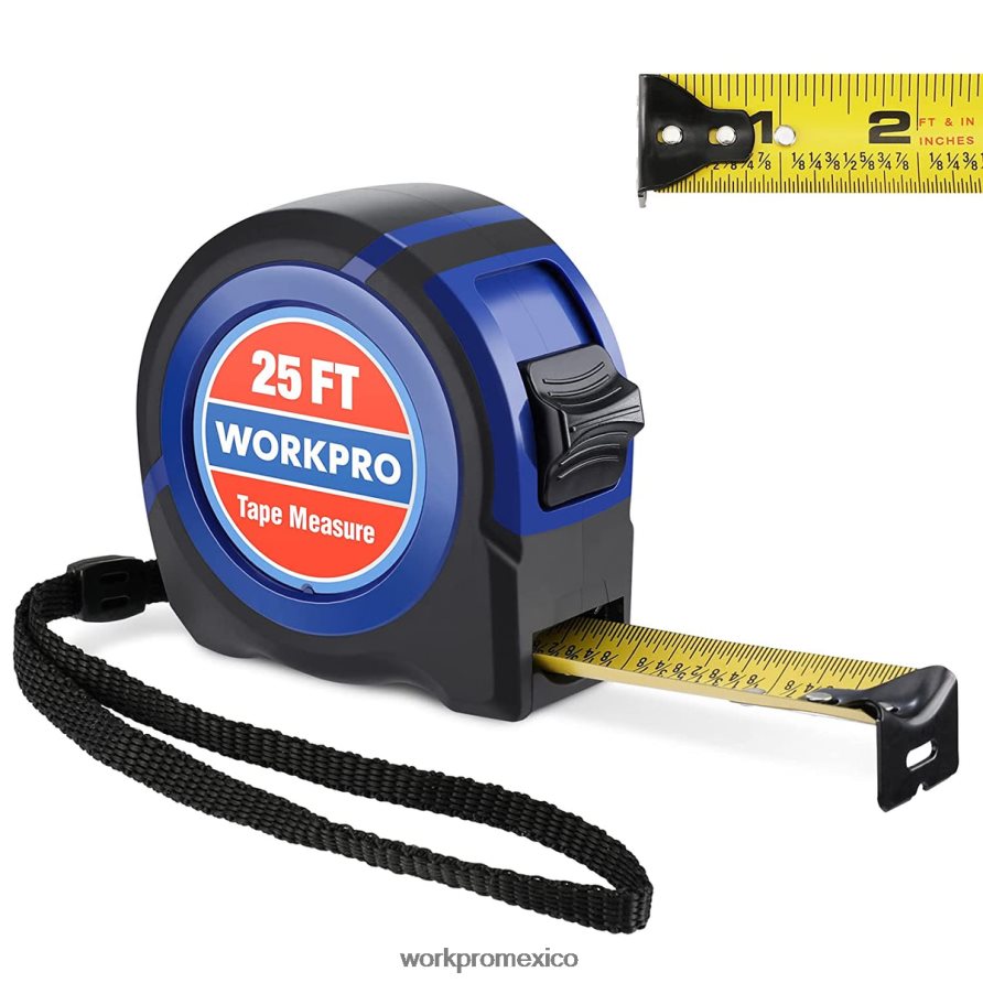 WORKPRO cinta métrica 25 pies útil herramienta V82RH2112